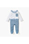 Closed Feet Sleepsuit with Collar