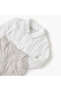 Star Print Closed Feet Sleepsuit with Long Sleeves - 3