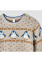 Textured Pullover with Long Sleeves - 4