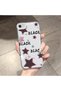 iPhone 7/8/Se 2020 2022 Compatible Case Camera Protected Transparent Ultra Thin Silicone Cover Star