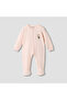 Printed Closed Feet Sleepsuit with Long Sleeves - Set of 3 - 4
