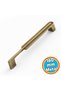 Furniture Drawer Cabinet Door Handle Durable Handle Handles Black160 mm Antique Yellow Metal Handle - 6