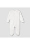 Bow Accent Closed Feet Sleepsuit with Long Sleeves - 2