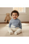 Animal Textured Pullover with Long Sleeves - 5