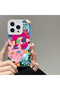 iPhone 14 Pro Compatible Case Camera Protected Transparent Ultra Thin Silicone Cover Creative Patterned - 2