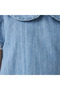 Lace Trim Denim Top and Shorts Set - 6