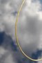 Steel Flat Snake Necklace - Standard Size 55 cm 3 mm Gold Color |   Non-Tarnishing, Unisex, 2 Years Warranty - 5