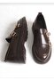 Women's Loafer Mocassin with Buckle - 4