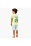 Scooter Print T-shirt and Shorts Set - 4