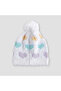 Winter Beanie with Gloves and Scarf - 2
