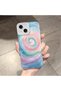 iPhone 15 Compatible Case Camera Protection Transparent Ultra Thin Silicone Cover Bright Color