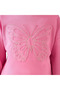Embellished Butterfly Hooded Sweatshirt and Joggers Set - 6