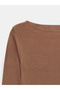 32122 Boat Neck Cashmere Blend Ultra Light Modal Blouse - 8