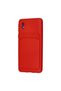 Samsung Galaxy A01 Core Compatible Case with Card Holder and Business Card Slot, Slim Design, Colorful Soft Cover - 3