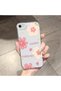 iPhone 7/8/Se 2020 2022 Compatible Case Camera Protected Transparent Ultra Thin Silicone Cover Flower World