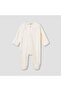 Dinosaur Embossed Coverall with Long Sleeves