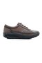865 Women's Brown Bone Protrusion Specialized Mother's Orthopedic Heel Spur Lightweight Walking Shoes - 3