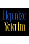 تي شيرت Hepinize Yeterim مطبوع للجنسين مصنوع من القطن بنسبة 100% باللون الأسود - 2