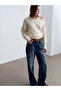 10857 Boat Neck Soft Sweater-Ecru - 5