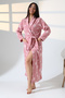 Long Shawl Collar Fleece Robe 226