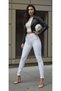 Colly Women Simsiyah Black Skinny Jeans Black Shaping / Sculpting Effect Stretch Fabric High Waist Jean - 4