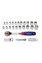 Wp202528 3/8'' Metric/Inch 32 Piece Cr-V Professional Socket and Combination Wrench Set - 7