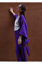 Meli̇s Muslin Kimono Pants / Purple - 4