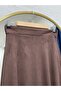 Gönül Suede Skirt Mt.001-Bn4272 Brown - 3