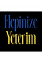 Hepinize Yeterim مطبوع سويت شيرت أسود اللون مصنوع من القطن بنسبة 100% للجنسين - 2