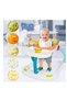 4 in 1 Baby Learning Walker,Sitting Center Stand,Kid Eatting Food Table,Game car, Dining car, - 4