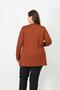 Combed Cotton Suit with Short Sleeve Blouse and Jacket 3106t - 4