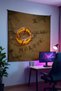 Lord of the Rings Wall Cloth Quality Fabric, Gamer Player Room Decor Tapestry Wall Carpet - 2