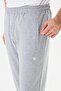 Men's Cotton Zippered Pocket Sweatpants Gray Melange 7819-G.M - 7