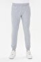 Men's Cotton Zippered Pocket Sweatpants Gray Melange 7819-G.M - 4