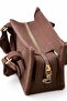 Andriy Mini Suede Crossbody Bag Bitter Brown - 4