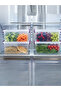 Set of 4 5.5 Lt Plastic Storage Containers – Multi-Purpose, Transparent, with Lids Kitchen Home Organizer - 3