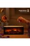 3D Flame Essential Oil Diffuser, 150ml Fireplace Flame Light Humidifier with Timer, Auto-Off Protect - 8
