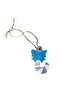 - Dila 1284 7159 Handmade Set of 5 Stone Powder Christmas Tree Ornaments - 6