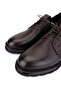 Men's Genuine Leather Brown Casual Shoes - 3