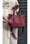 Women's New Season 3-Compartment Luxury Soft Leather Adjustable Crisscross-Strap Stylish Shoulder Bag - 5