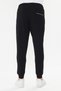 Men's Cotton Zippered Pocket Sweatpants Black 7819-S - 6