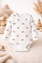 Baby Girl and Boy Newborn 100% Cotton Snap-Button Bodysuit - 2