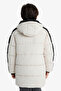 Water Repellent K Hooded Fleece Lined Beige Boy's Coat E9387A8/Bg757 - 3
