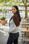Women's Sweater-Looking Knitwear Shawl |   Tie-Up Stylish Model - 2