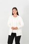 Combed Cotton Suit with Short Sleeve Blouse and Jacket 3105t