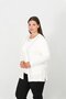 Combed Cotton Suit with Short Sleeve Blouse and Jacket 3105t - 3