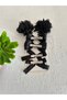 Baby Girl Children Mini Clip Hairpin Set Laser Flower Ribbon Bow Flower Set - 8