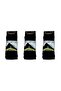 Women's Cotton Pantyhose 3-Piece - Black - 44/46 - 3