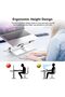 Aluminum Alloy Adjustable Laptop Stand Folding Portable for Notebook Computer Bracket Lifting Holder - 4