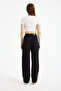 Flexible Pants with Belt Model - Wooden Shell Fabric - 2461 - 5